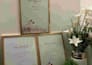 design marriage certificate, invitation card, borders